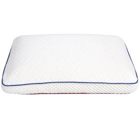 Memory Foam Pillow Cooling Warm DoubleSide Orthopedic Pillow Home Bedroom Supplies (Option: as picture)
