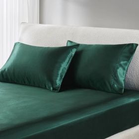 Luxury 2 PC Pillowcases King (Color: as Pic)