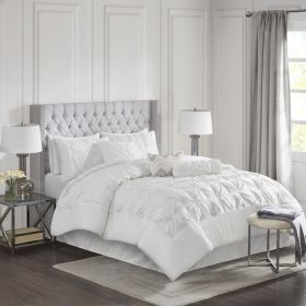 7 Piece Tufted Comforter Set (Color: as Pic)