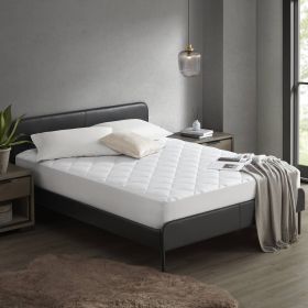 Overfilled Deep Pocket Mattress Pad (Color: as Pic)