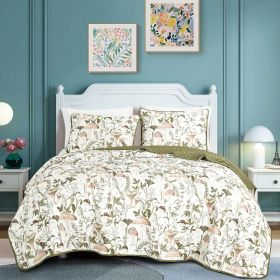 Teige 3 piece bedspread (size: queen)